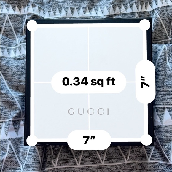 7 X 7 Gucci Box - Picture 2 of 5